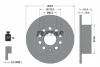 Диск гальмівний (задній) Skoda Octavia III 1.0-2.0 12- (253x10) PRO TEXTAR 92306603 (фото 7)
