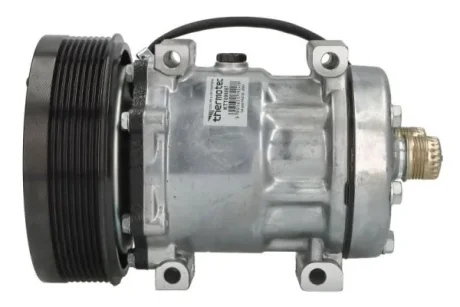 Компресор кондиціонера 12В (R134a) CASE IH 235, 290, 315, 340, 180, 190, 200, 210, 215, 220, 225, 240, 245, 250, 255, 260, 2654, 275, 280, 305, 310, 3154, 335, 370, 380, 400, 4250, 7110, 7120, 7130 THERMOTEC KTT090067