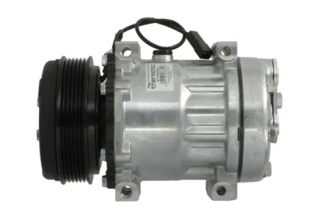 Компресор кондиціонера 12В (R134a) MASSEY FERGUSON 5410, 5420, 5430, 5440, 5445, 5450, 5608, 5609, 5610, 5611, 5612, 5613, 6612, 6613, 6614, 6615, 6616, 7614, 7615, 7616, 7618, 7619, 7620, 7622 THERMOTEC KTT090362