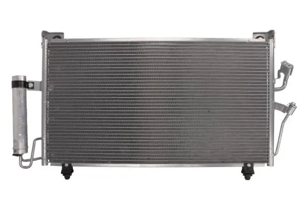 Радіатор кондиціонера (з осушувачем) MITSUBISHI OUTLANDER I 2.0/2.4 03.01-09.07 THERMOTEC KTT110201 (фото 1)