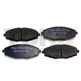 Brake pads. Колодки тормозные, дисковый тормоз TOKO T2102007