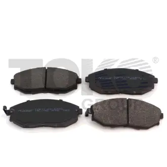 Колодки тормозные дисковые {перед., с пластинами} Корея TOKO T2102021
