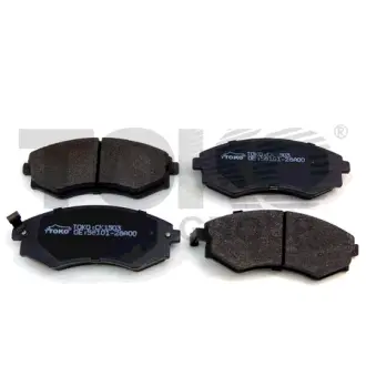Колодки тормозные дисковые {перед., с пластинами} Корея TOKO T2103003