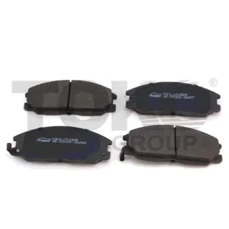 Колодки тормозные дисковые {перед., с пластинами} Корея TOKO T2103009