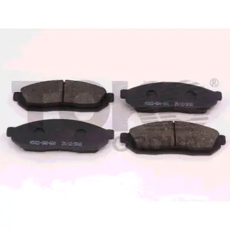 Колодки тормозные дисковые {перед.} LAMDA Япония TOKO T2111004LD