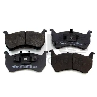 Колодки тормозные дисковые {перед.} Япония TOKO T2112001W