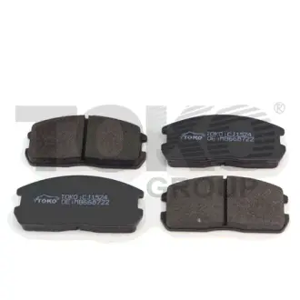 Колодки тормозные дисковые {перед.} Япония TOKO T2113024W