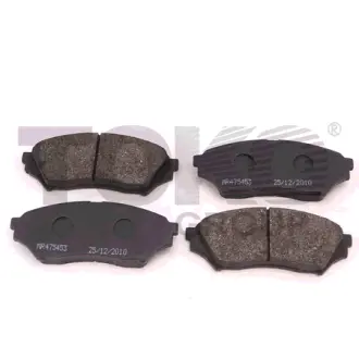Колодки тормозные дисковые {перед.} LAMDA Япония TOKO T2113041LD