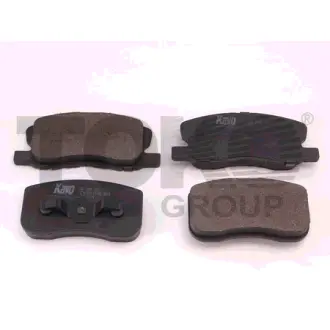 Колодки тормозные дисковые {перед., с пластинами} KAVO Япония TOKO T2113048KAVO