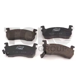 Колодки тормозные дисковые {перед.} Япония TOKO T2114003W