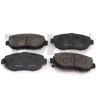 Колодки тормозные дисковые {перед.} Lamda Япония TOKO T2115072LD