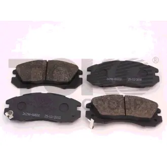 Колодки тормозные дисковые {перед.} LAMDA Япония TOKO T2116005LD
