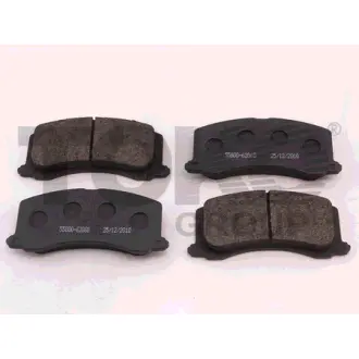 Колодки тормозные дисковые {перед.} LAMDA Япония TOKO T2117000LD