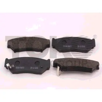 Колодки тормозные дисковые {перед.} LAMDA Япония TOKO T2117009LD