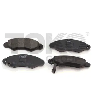 Колодки тормозные дисковые {перед.} Япония TOKO T2117012W