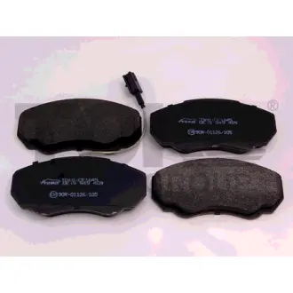 Колодки тормозные дисковые {перед., с пластинами} Европа TOKO T2133045