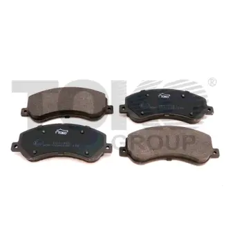 Колодки тормозные дисковые {перед., с пластинами} Европа TOKO T2135065