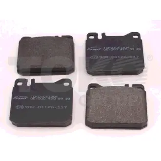 Колодки тормозные дисковые {перед.} Европа TOKO T2142004W