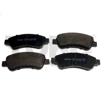 Колодки тормозные дисковые {перед., с пластинами} Европа TOKO T2144035