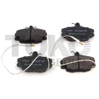 Колодки тормозные дисковые {перед.} TOKO T2146000