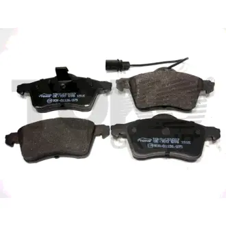 Колодки тормозные дисковые {перед., с пластинами} Европа TOKO T2152037