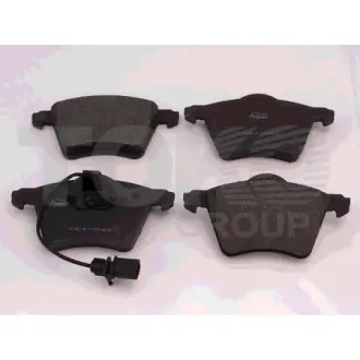 Колодки тормозные дисковые {перед.} Европа TOKO T2152042W