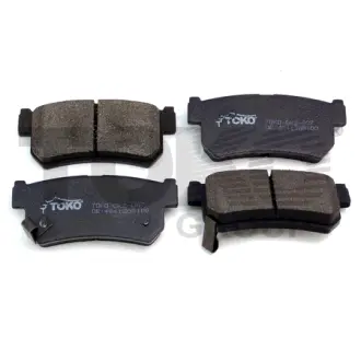 Колодки тормозные дисковые {задн.} Корея TOKO T2205007W