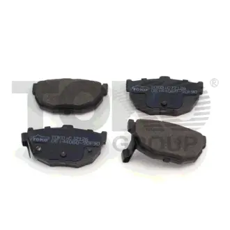 Колодки тормозные дисковые {задн., с пластинами} Япония TOKO T2214026