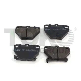 Колодки тормозные дисковые {задн., с пластинами} Япония TOKO T2215020