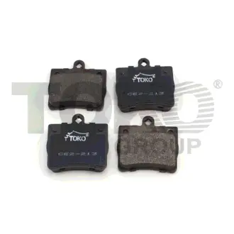 Колодки тормозные дисковые {задн., с пластинами} Европа TOKO T2242013