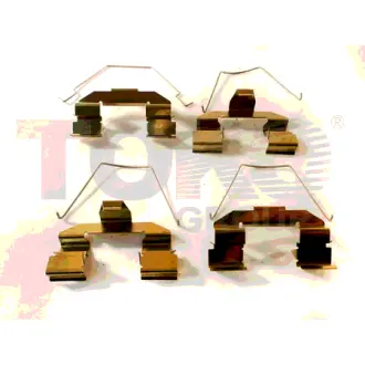 Ремкомлект тормозних колодок дискових JP Япония TOKO T2R12051JP
