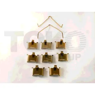 Ремкомлект тормозних колодок дискових {зад.} JP Япония TOKO T2R12059JP