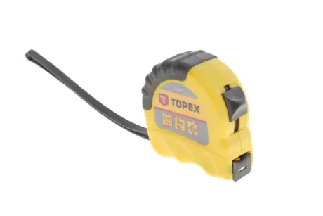 Рулетка сталева стрічка 5 м x 19 мм TOPEX 27C305