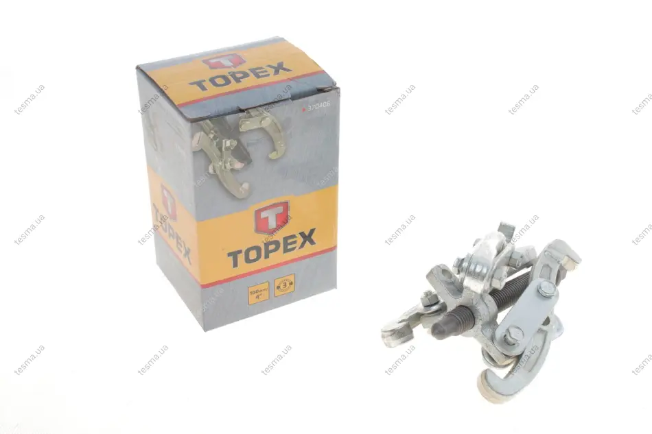знімач з 3 поворотними захватами 3 100 х 55 мм TOPEX 37D406 - фото 1