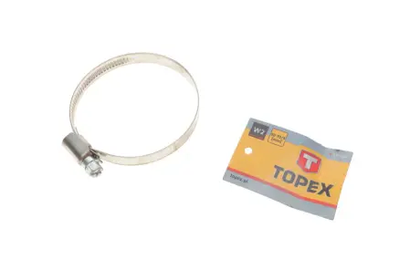 Хомут червячный 50-70/9 W2 TOPEX 37D509