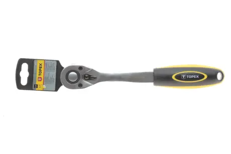 Тріскачка 1/2" 72 зубца 255 мм TOPEX 38D542