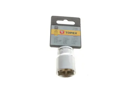 Головка торцева 1/2" 21 мм TOPEX 38D721