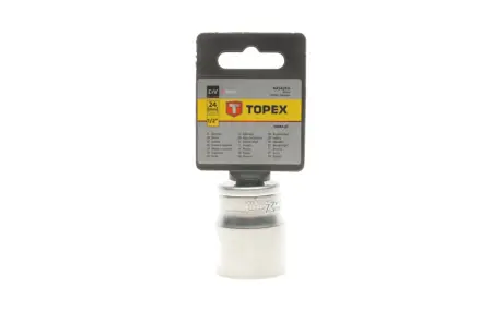 Головка торцева 1/2" 24 мм TOPEX 38D724