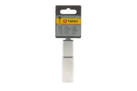 Головка торцева 1/2" 17 мм Long 76 мм TOPEX 38D756