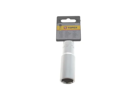 Головка торцева 1/2" 19 мм Long 76 мм TOPEX 38D757