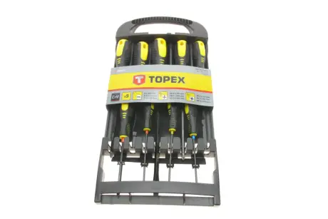 набір викруток SL, PH 9 од. TOPEX 39D930