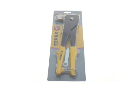 Заклепник для заклепок алюмінієвих (d=2.4/3.2/4.0/4.8mm) (2 позиції) TOPEX 43E712
