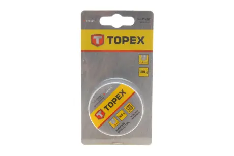 Припій олов\'яний (d=1.5mm) (100g) TOPEX 44E524