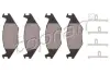 Комплект тормозных колодок, дисковый тормоз TOPRAN 102842 (фото 1)