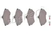 Комплект тормозных колодок, дисковый тормоз TOPRAN 103529 (фото 1)
