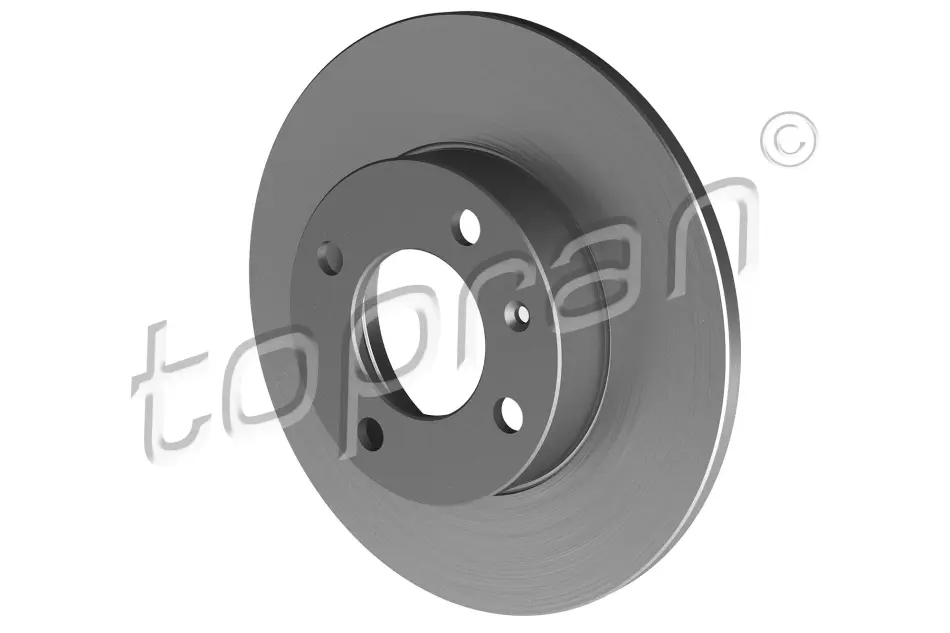 Тормозной диск TOPRAN 104164 (фото 1)