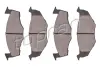 Комплект тормозных колодок, дисковый тормоз TOPRAN 107236 (фото 1)