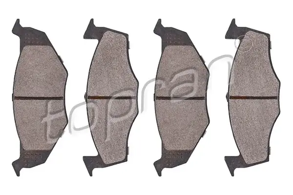 Комплект тормозных колодок, дисковый тормоз TOPRAN 108506 (фото 1)