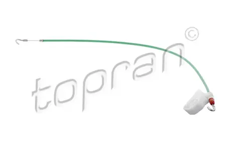 Тросик дверей пер.правий Audi 80 86-96 522мм TOPRAN 109 076