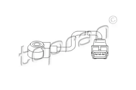 Ignition knock sensor. Датчик детонации TOPRAN 111390